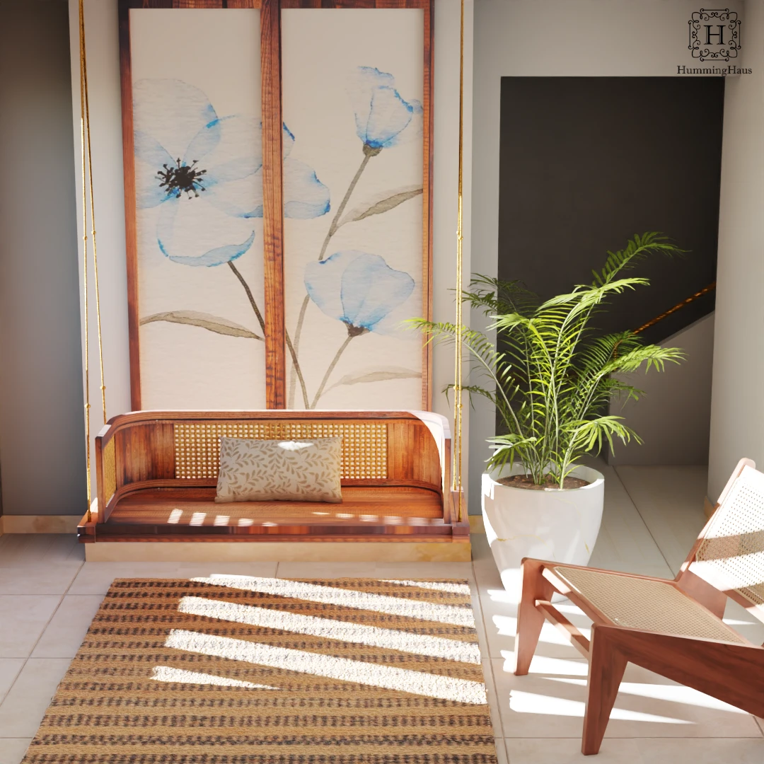 Hemp HandWoven Rug Hemer-53 - Jute - Flatweave - Ajaypee Carpets (Thumbnail 2)