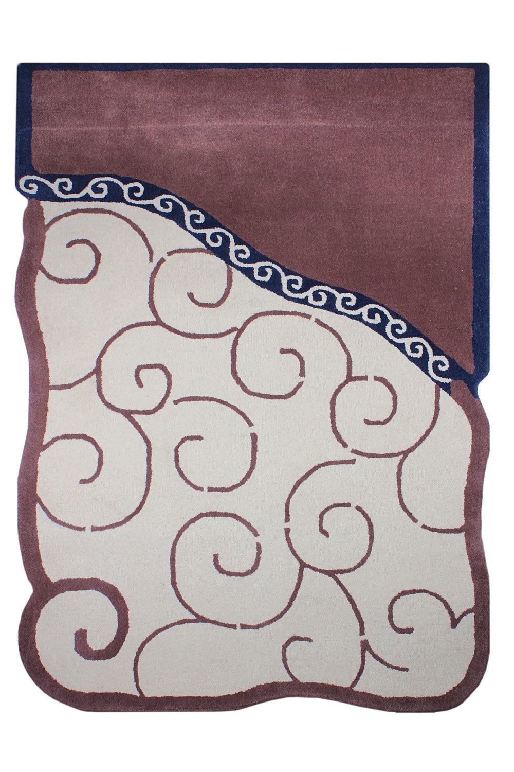 Wool HandTufted Carpet Antiguo - Cotton - Hand Tufted - Ajaypee Carpets (Thumbnail 5)