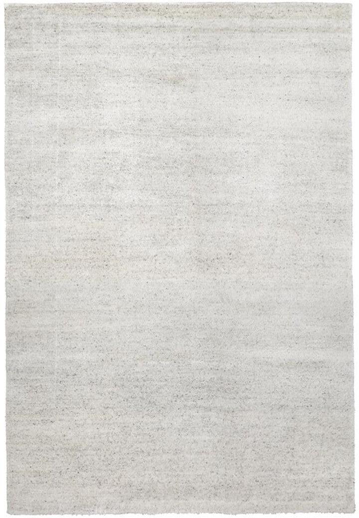 Bamboo Silk Hand Knotted Carpet   Natural White – Cotton Hand Knotted handmade carpet by Ajaypee Carpets