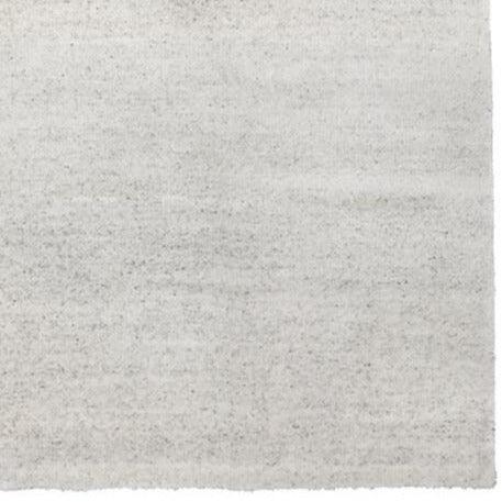 Bamboo Silk Hand Knotted Carpet   Natural White - Cotton - Hand Knotted - Ajaypee Carpets (Thumbnail 2)