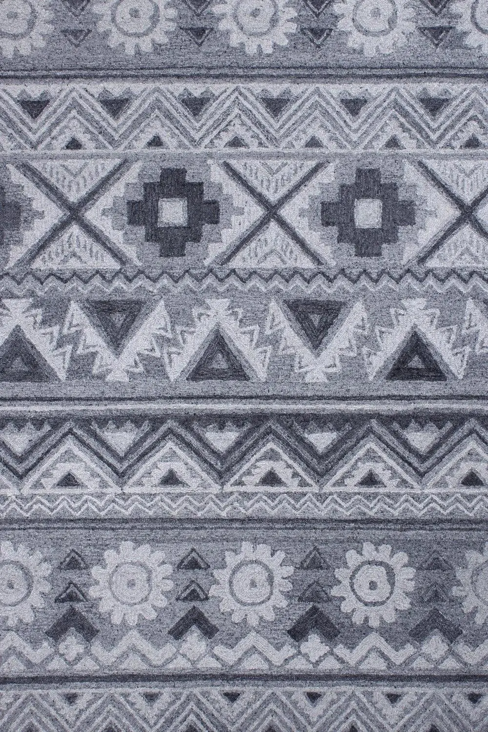 Bamboo Silk HandTufted Carpet-Heritage - Cotton - Hand Knotted - Ajaypee Carpets (Thumbnail 2)