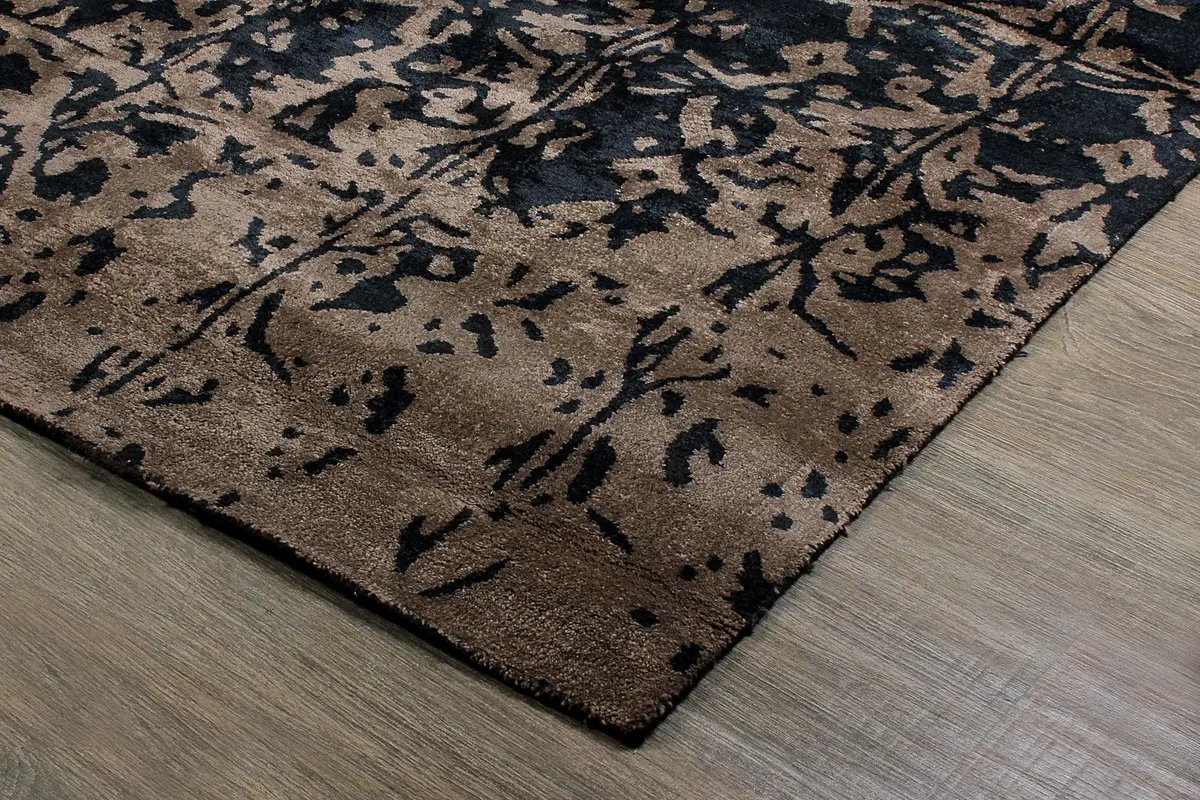 Bamboo Silk HandTufted Carpet Clavis - Cotton - Hand Tufted - Ajaypee Carpets (Thumbnail 4)