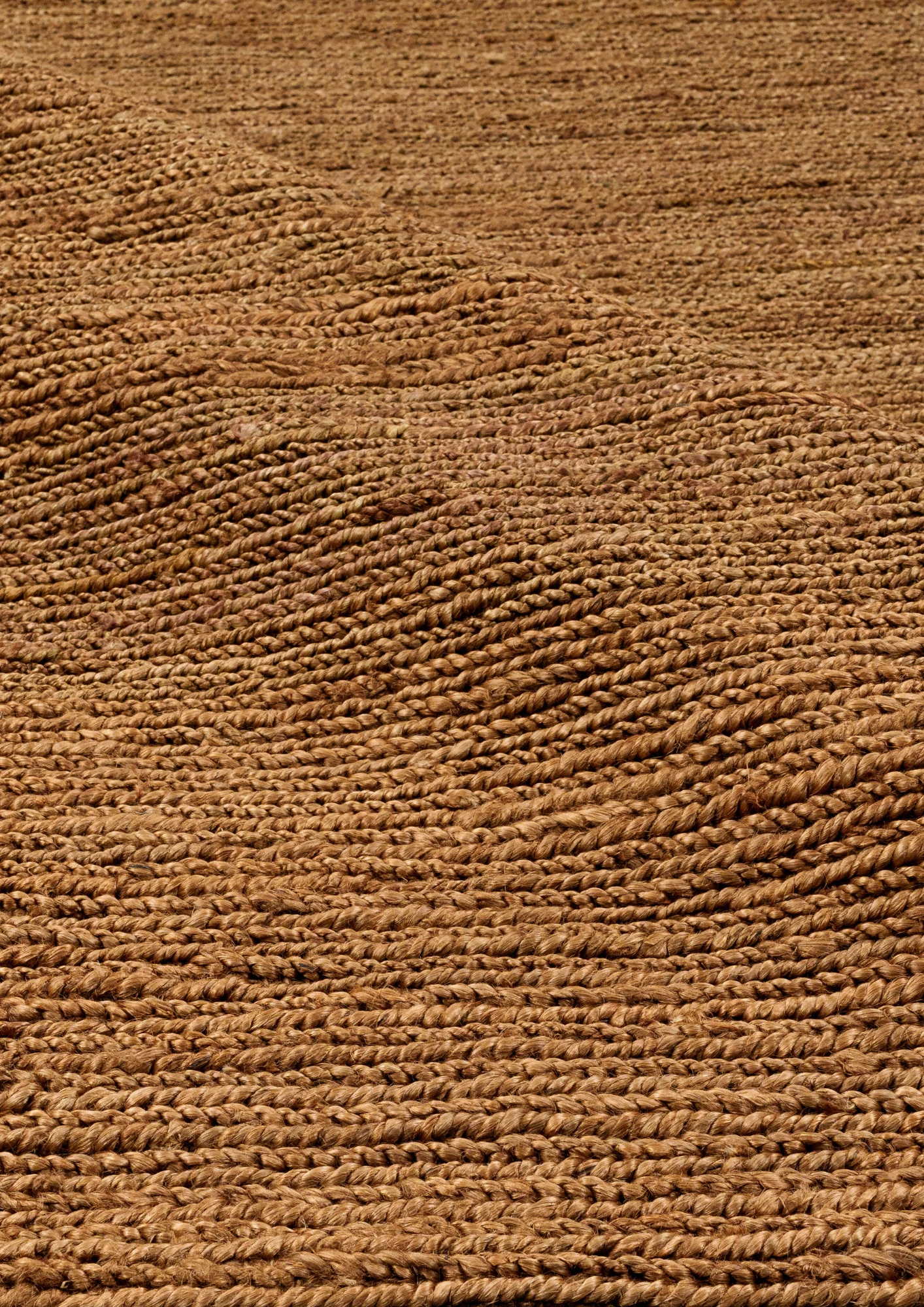 Hemp Hand Woven Rug   Espresso Lines - Jute - Hand Woven - Ajaypee Carpets (Thumbnail 3)