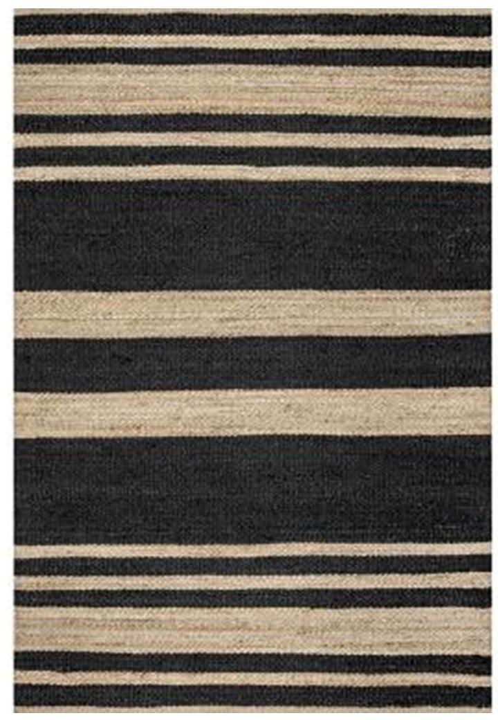 Hemp Hand Woven Rug   Lox Stripe – Jute Hand Woven handmade carpet by Ajaypee Carpets