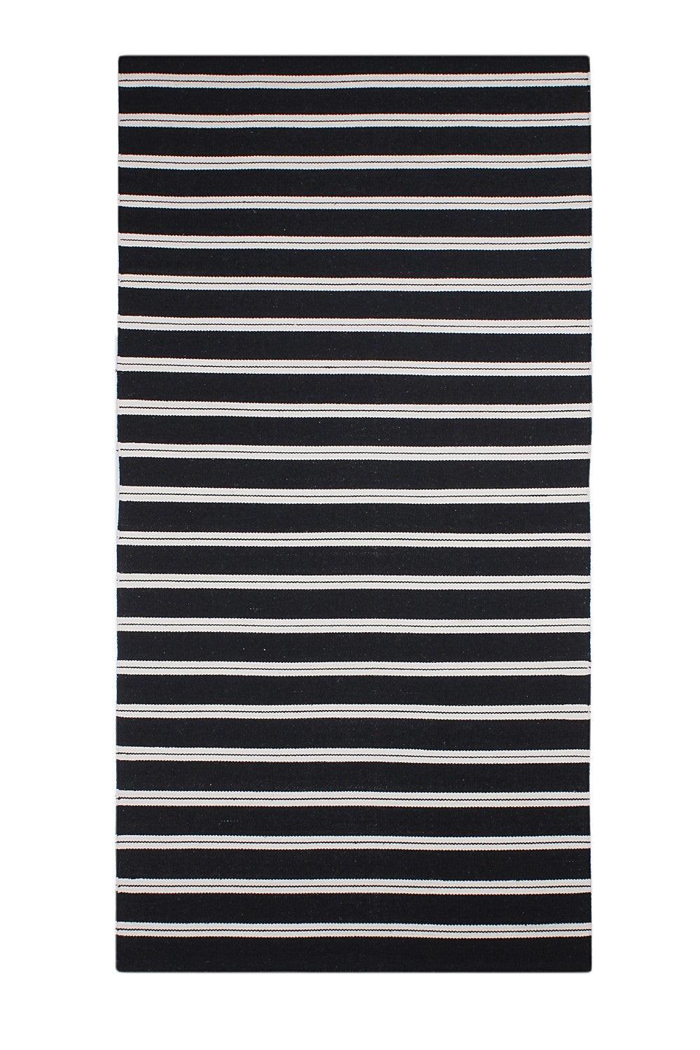 Cotton Hand Woven Rug Stric - Cotton - Flatweave - Ajaypee Carpets (Thumbnail 7)