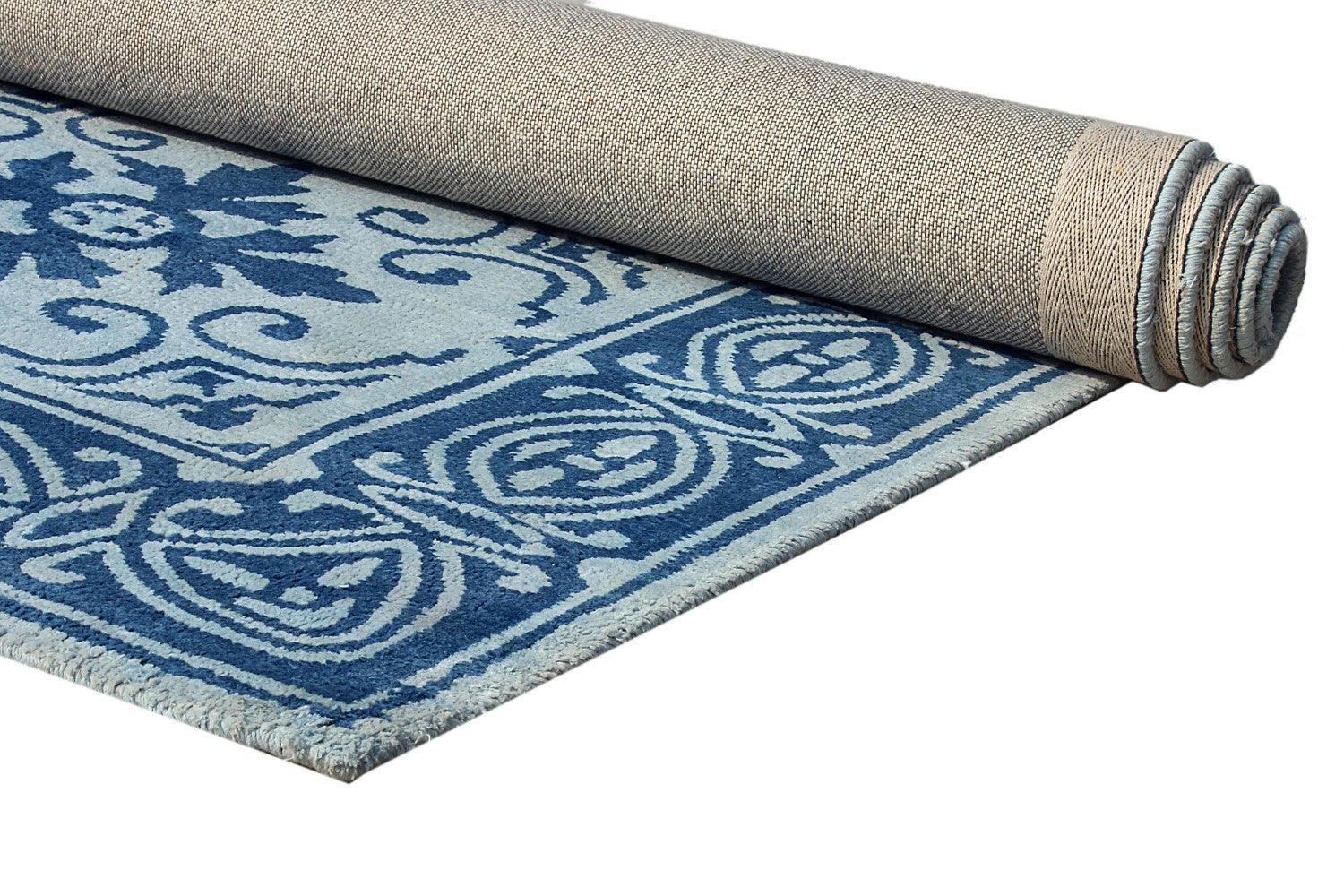 Cotton HandTufted Carpet-Ethnic - Cotton - Hand Tufted - Ajaypee Carpets (Thumbnail 4)