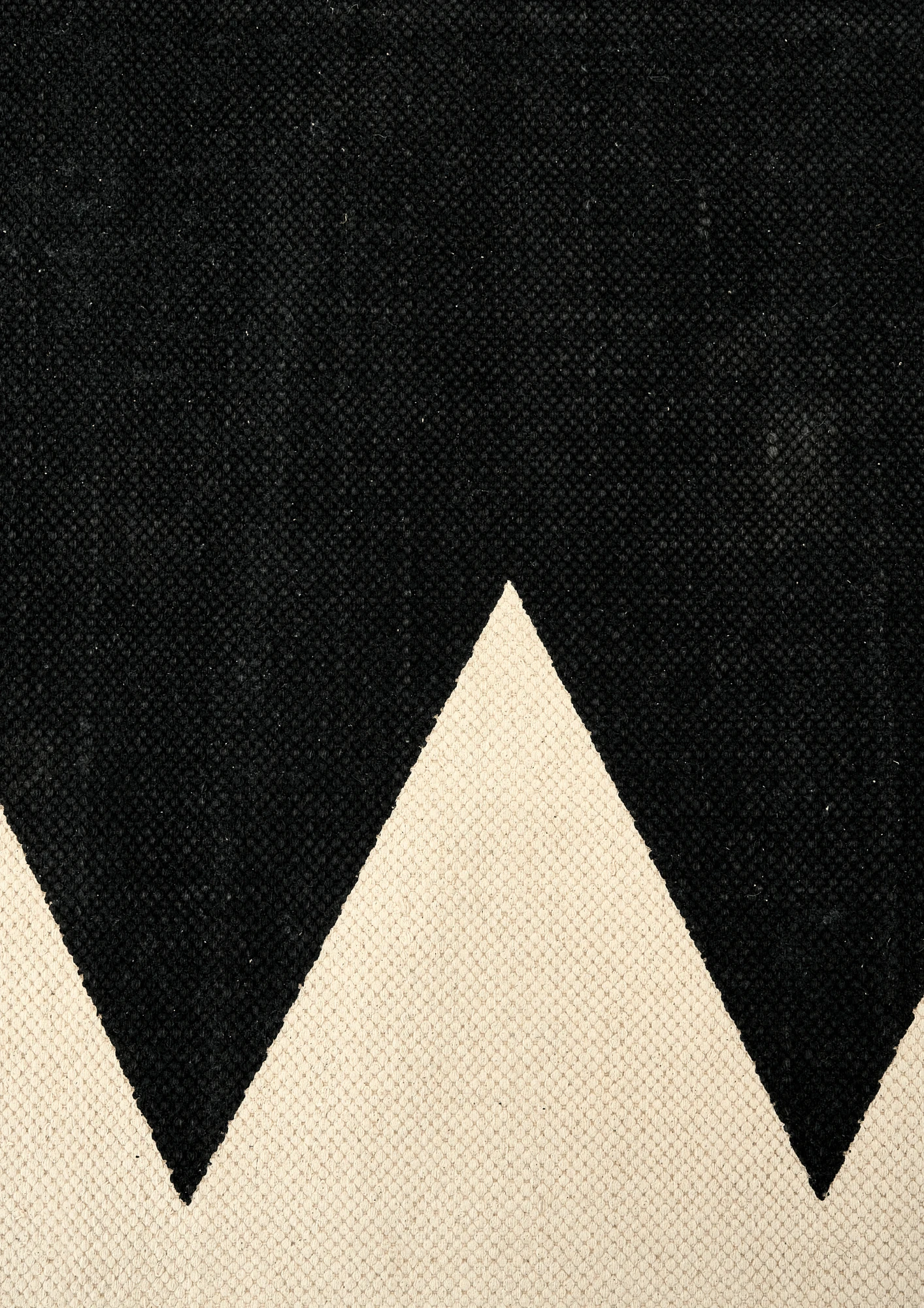 Cotton HandWoven Print Dhurrie - Nivasa - Cotton - Dhurrie - Ajaypee Carpets (Thumbnail 3)