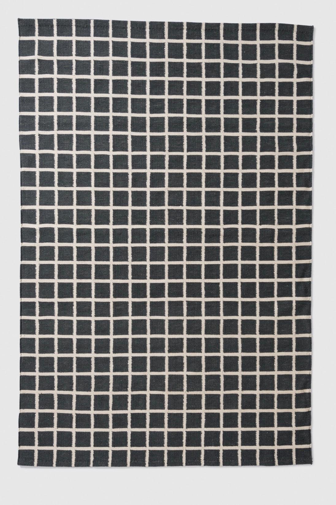 Cotton HandWoven Rug Net - Cotton - Flatweave - Ajaypee Carpets (Thumbnail 3)