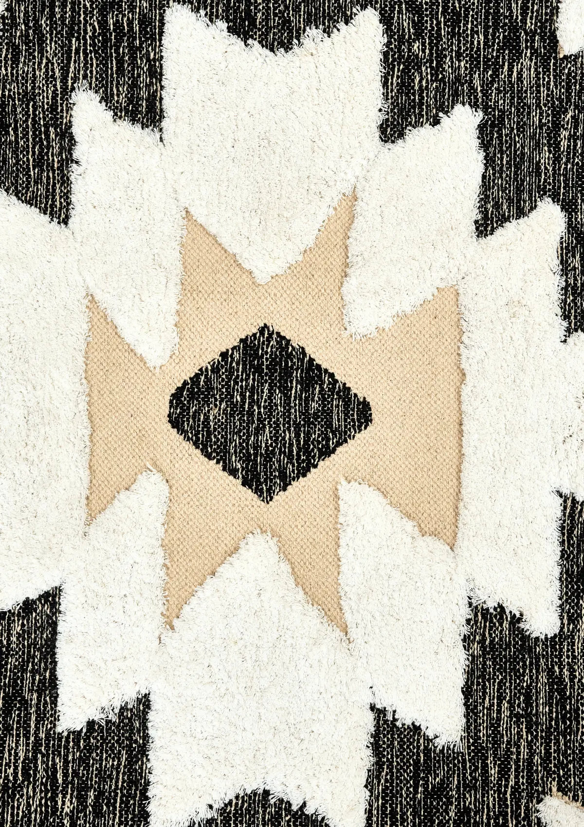 Cotton & Wool Hand Woven Rug  Miti - Cotton - Hand Woven - Ajaypee Carpets (Thumbnail 2)