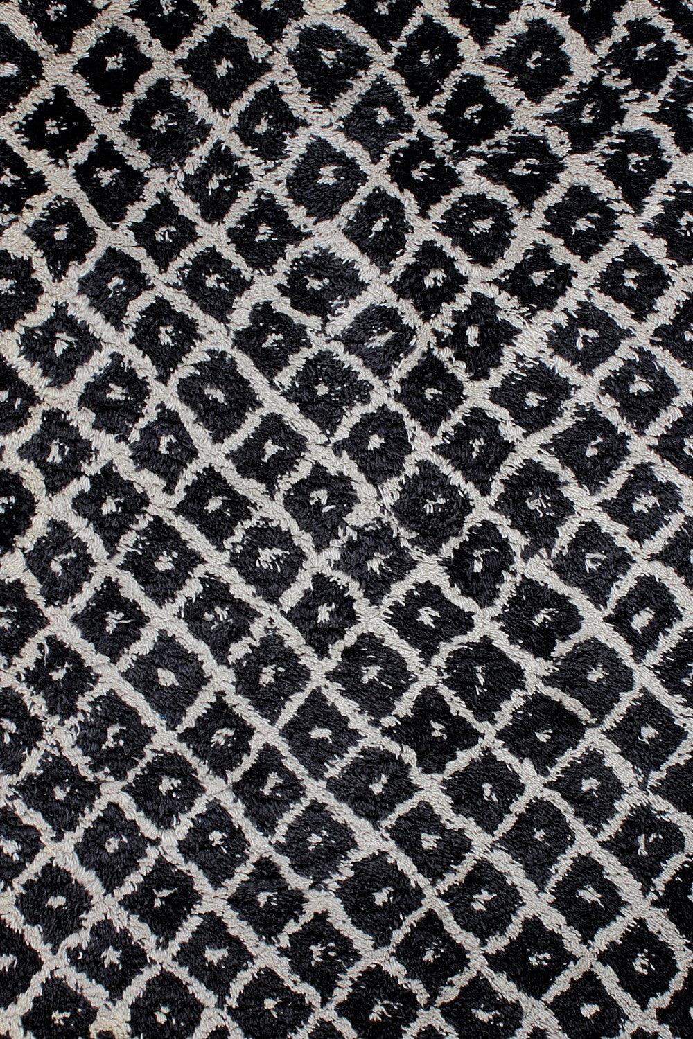 Wool HandTufted Carpet Cross - Cotton - Hand Knotted - Ajaypee Carpets (Thumbnail 4)
