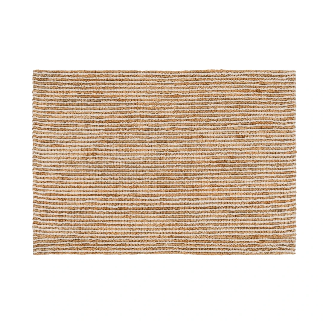 Doormat Natrural Wool & Jute Ava - Jute - Hand Woven - Ajaypee Carpets (View 1)