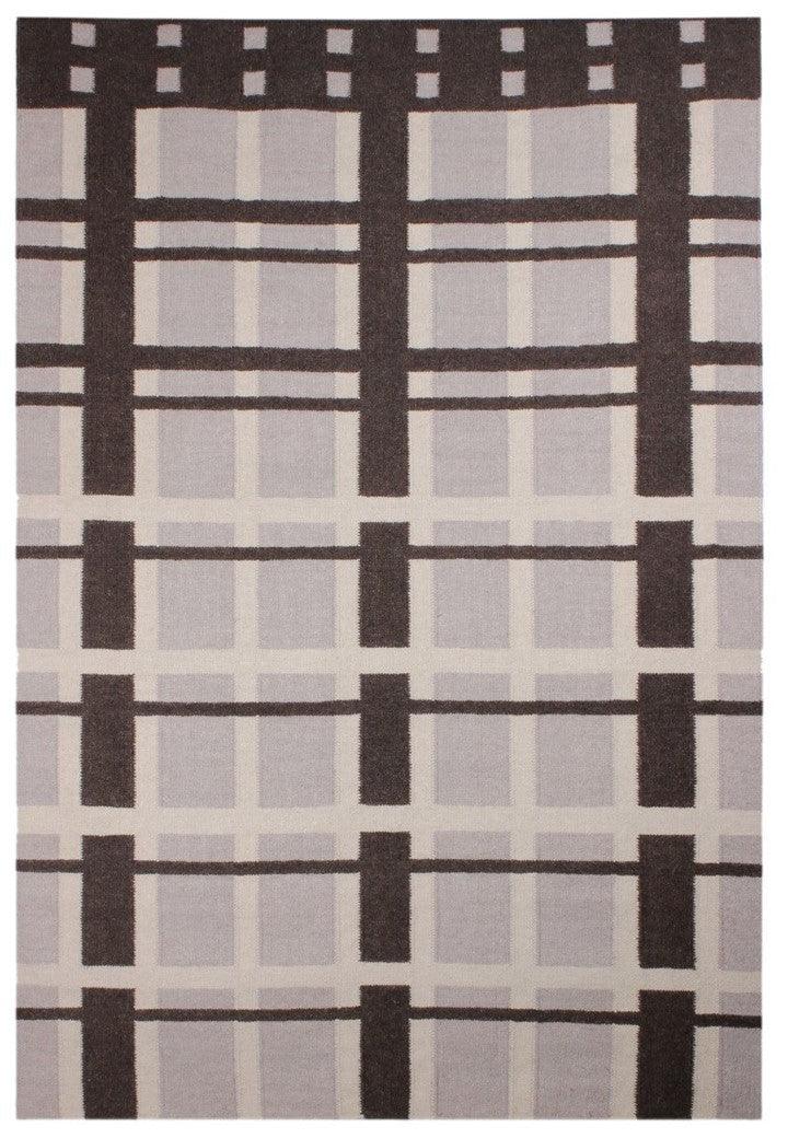 Wool HandWoven Rug Gawe – Cotton Flatweave handmade carpet by Ajaypee Carpets