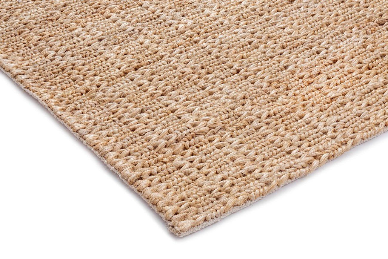 Hemp Hand Woven Braided Rug-Simi - Jute - Hand Woven - Ajaypee Carpets (Thumbnail 3)