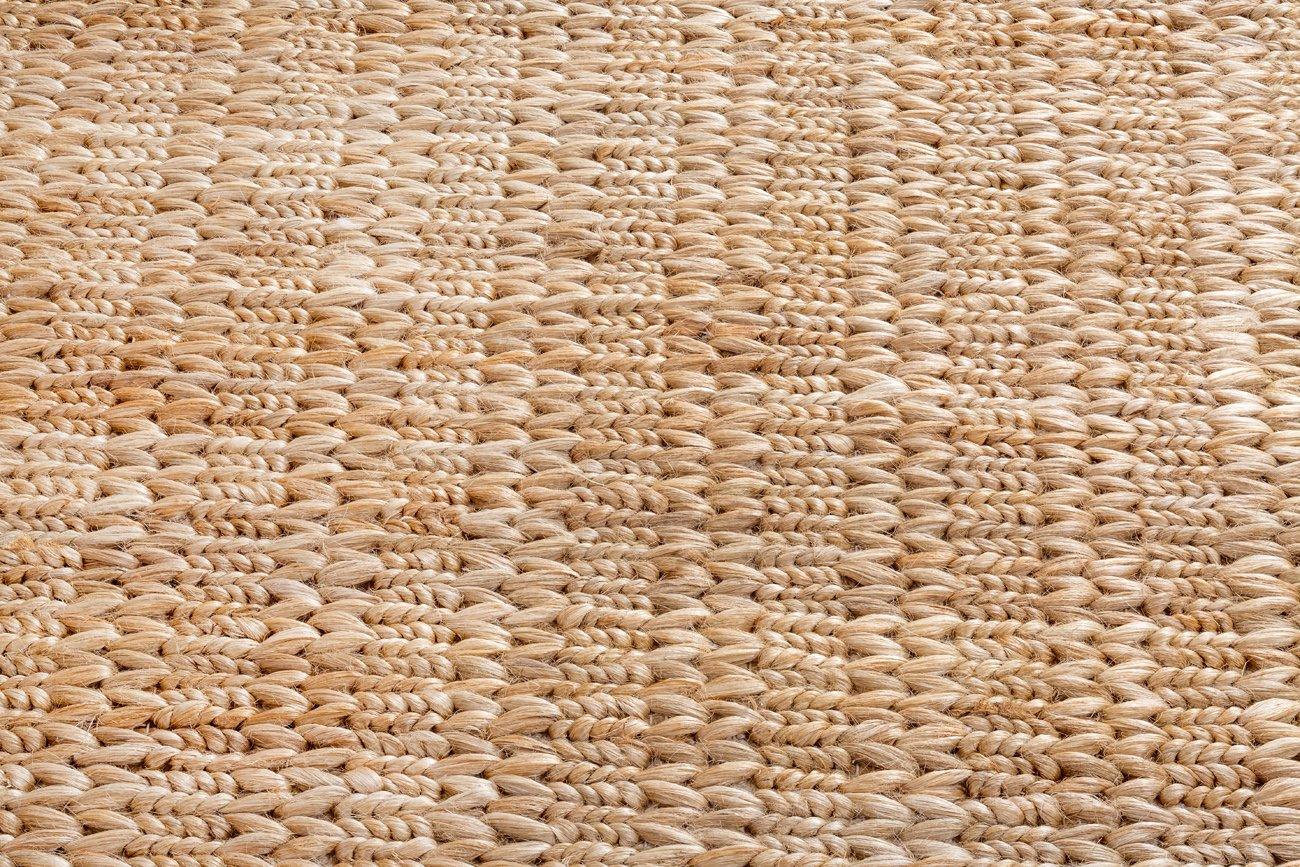 Hemp Hand Woven Braided Rug-Simi - Jute - Hand Woven - Ajaypee Carpets (Thumbnail 4)