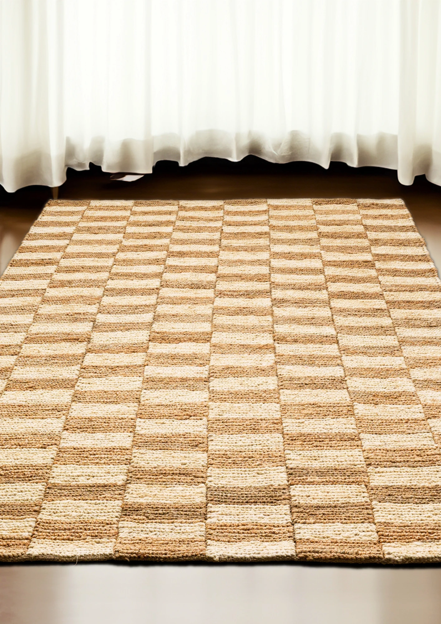 Hemp Hand Woven Rug: Cove - Hemp - Hand Woven - Ajaypee Carpets (Thumbnail 4)