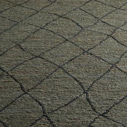 Hemp Hand Woven Rug   Jade - Jute - Flatweave - Ajaypee Carpets (Thumbnail 2)