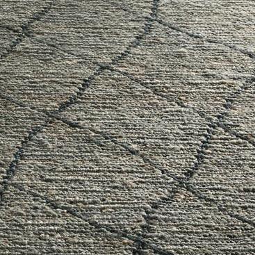Hemp Hand Woven Rug   Jade - Jute - Flatweave - Ajaypee Carpets (Thumbnail 3)