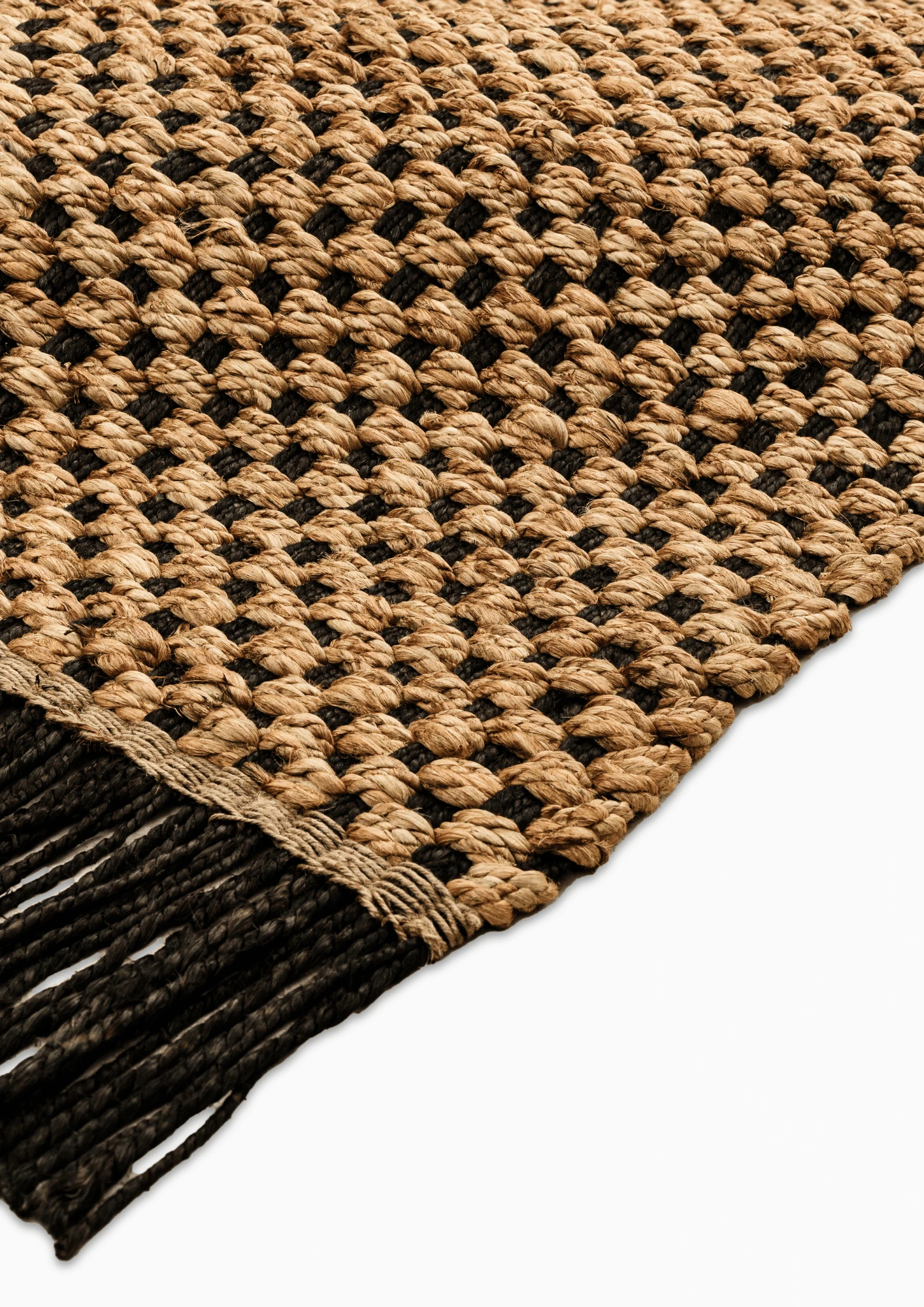 Hemp Hand Woven Rug   Kraków Knot - Jute - Flatweave - Ajaypee Carpets (Thumbnail 2)