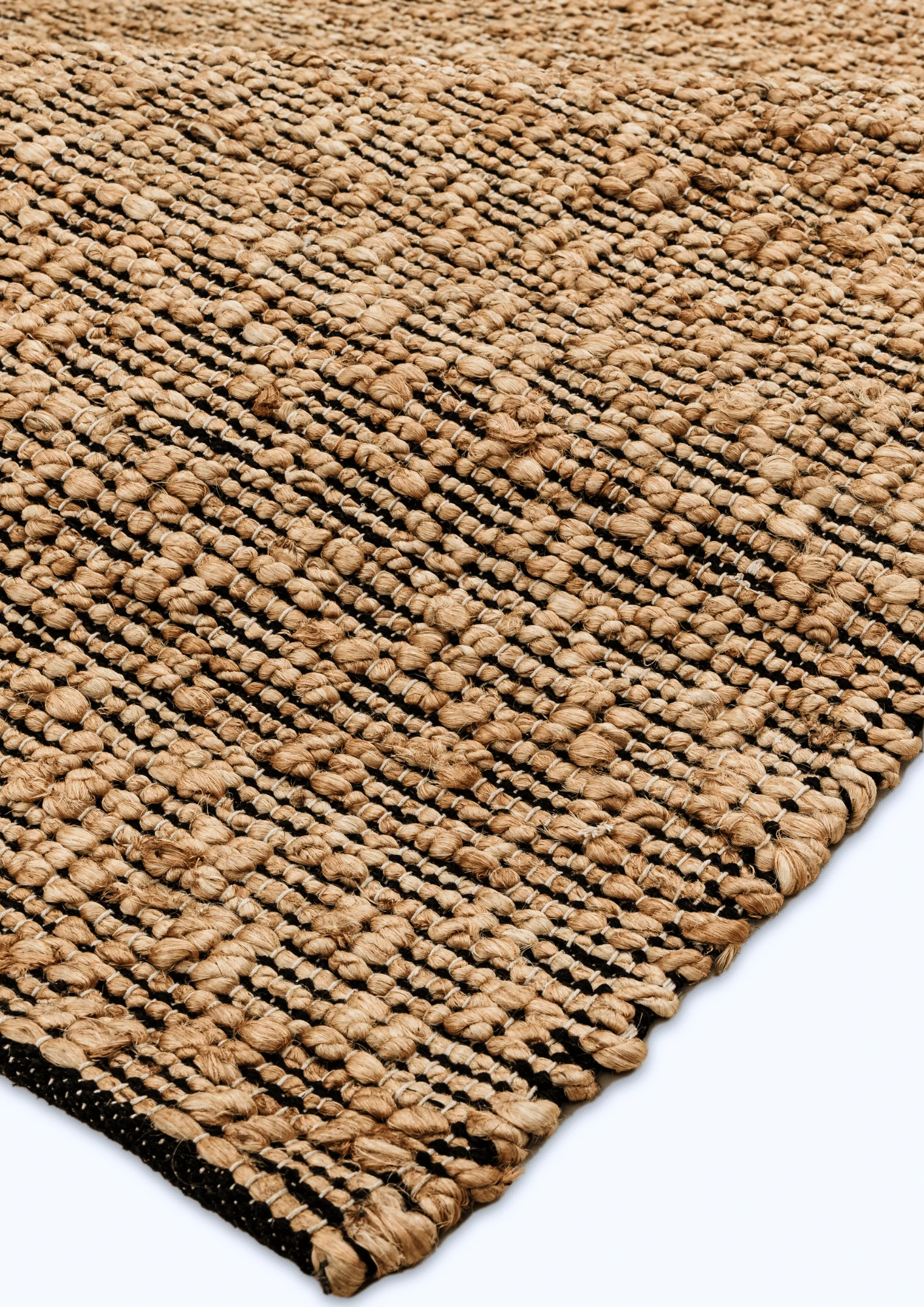 Hemp Hand Woven Rug   Väva - Jute - Flatweave - Ajaypee Carpets (Thumbnail 2)