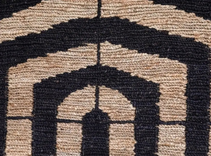 Hemp Hand Woven Rug  Amy - Jute - Flatweave - Ajaypee Carpets (Thumbnail 3)