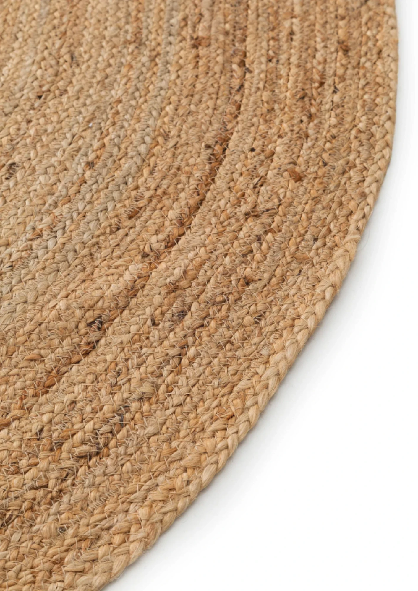 Hemp Hand Woven Rug  EcoSpiral - Jute - Hand Woven - Ajaypee Carpets (Thumbnail 2)