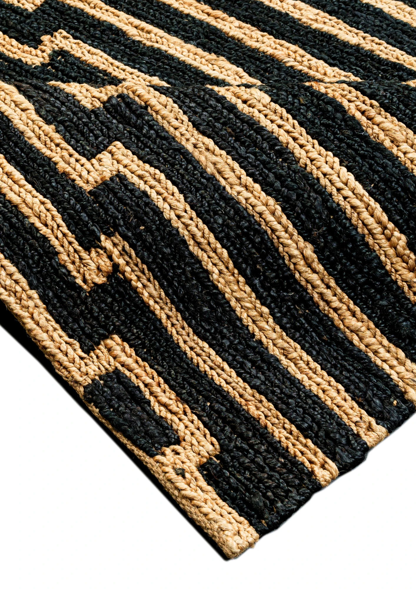 Hemp Hand Woven Rug  Wilma - Jute - Hand Woven - Ajaypee Carpets (Thumbnail 2)