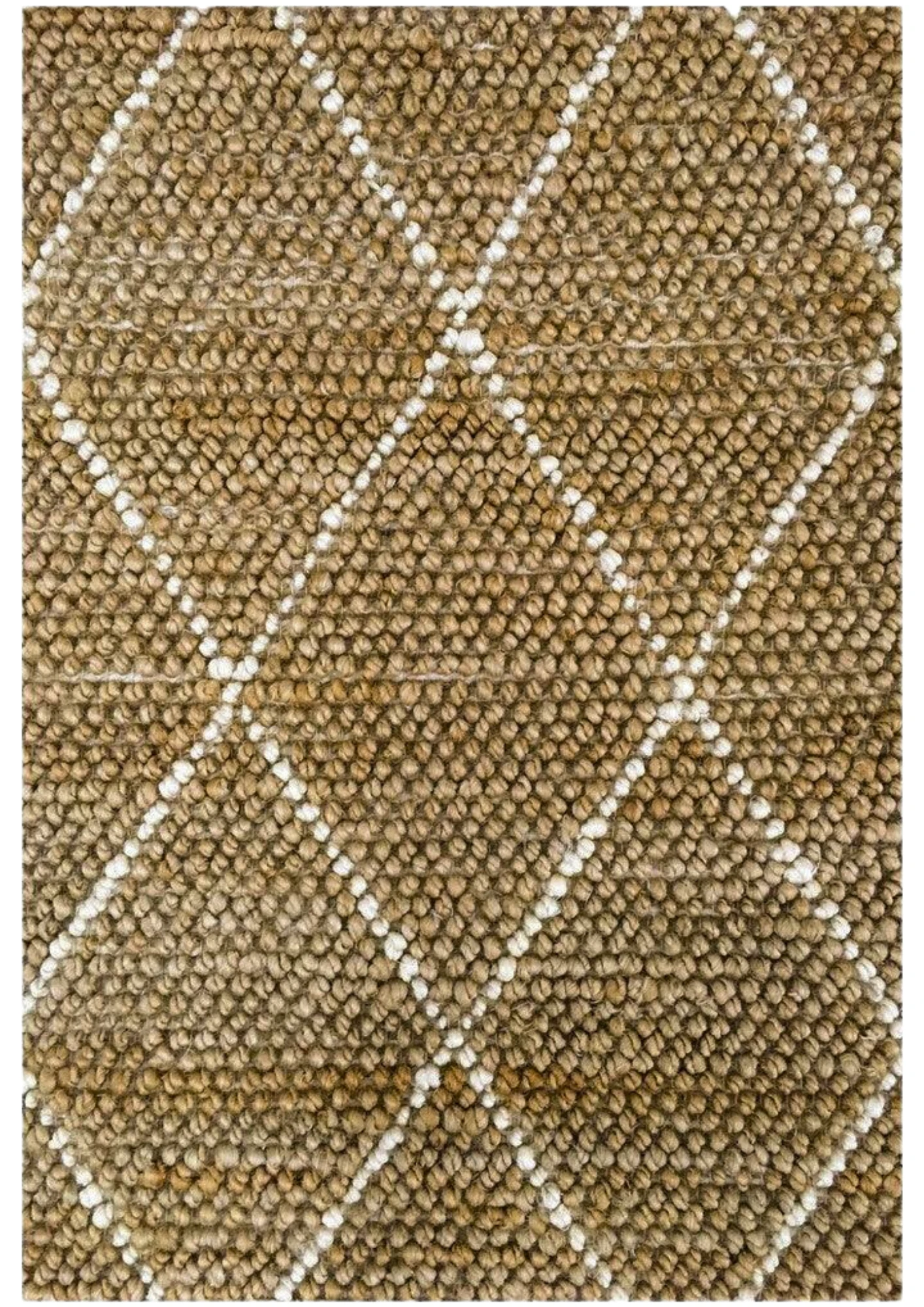 Hemp Hand Woven Rug: Loop Beni - Jute - Flatweave - Ajaypee Carpets (View 1)