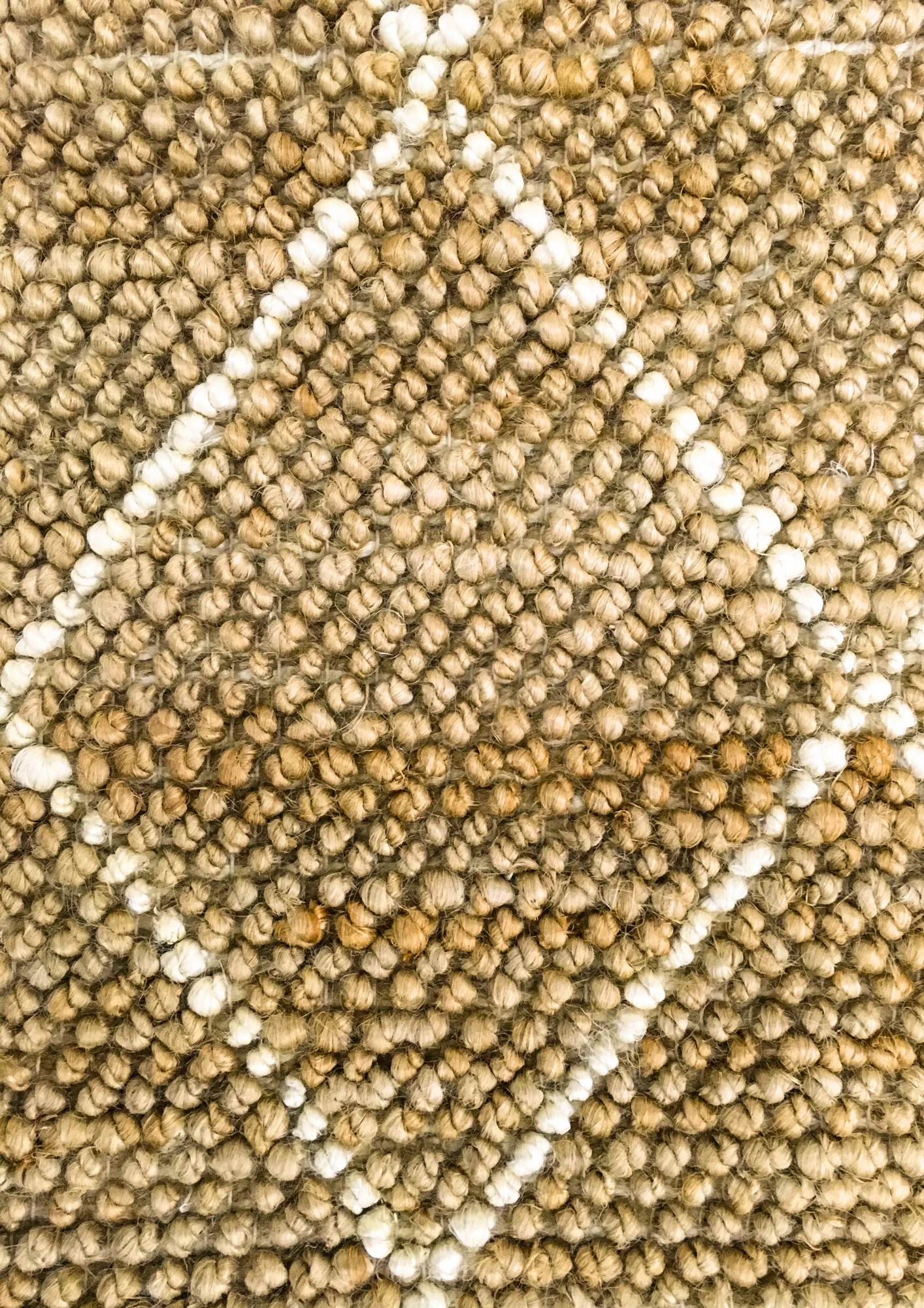 Hemp Hand Woven Rug: Loop Beni - Jute - Flatweave - Ajaypee Carpets (Thumbnail 3)