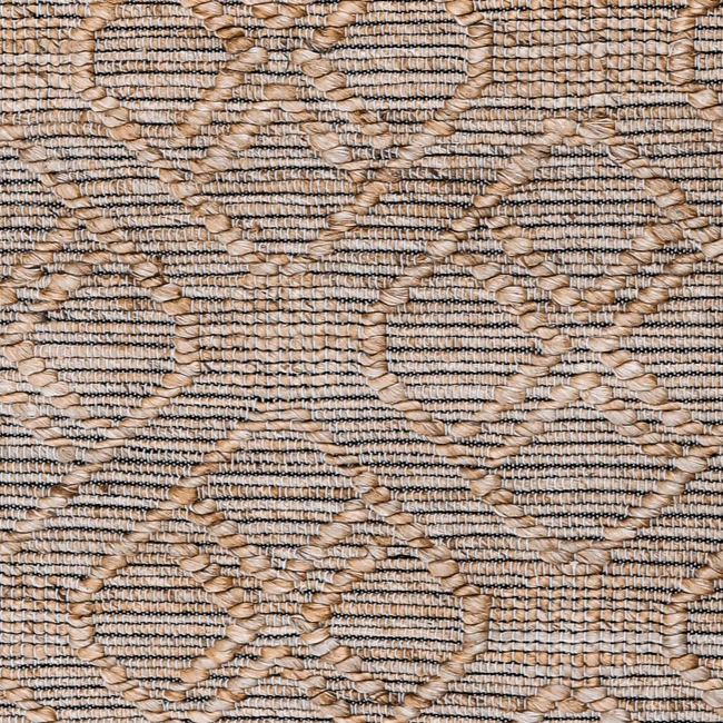 Hemp Hand Woven Rug : Braide Pat - Jute - Hand Woven - Ajaypee Carpets (Thumbnail 2)