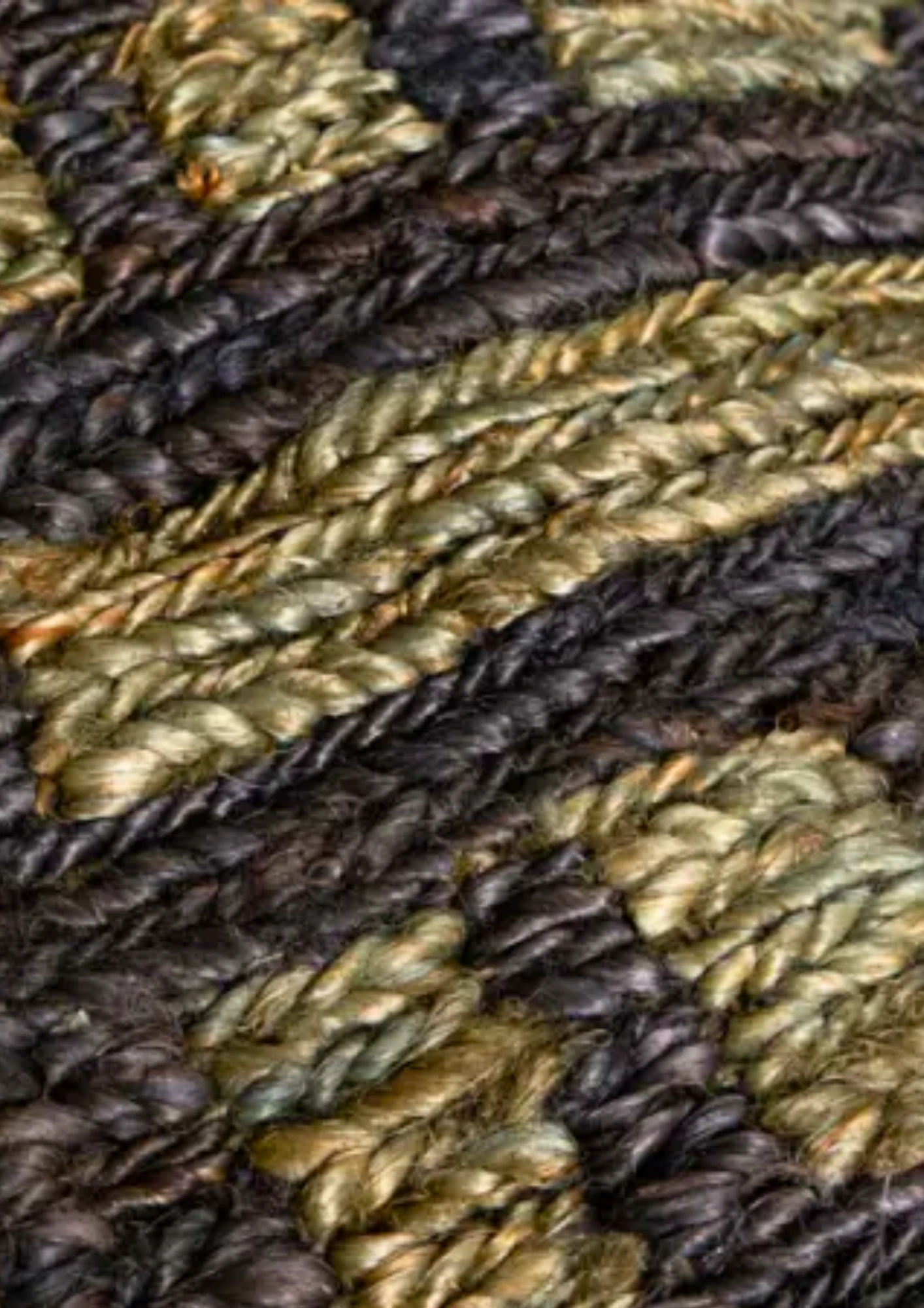Hemp Hand Woven Rug Braided  Liv - Jute - Hand Woven - Ajaypee Carpets (Thumbnail 2)
