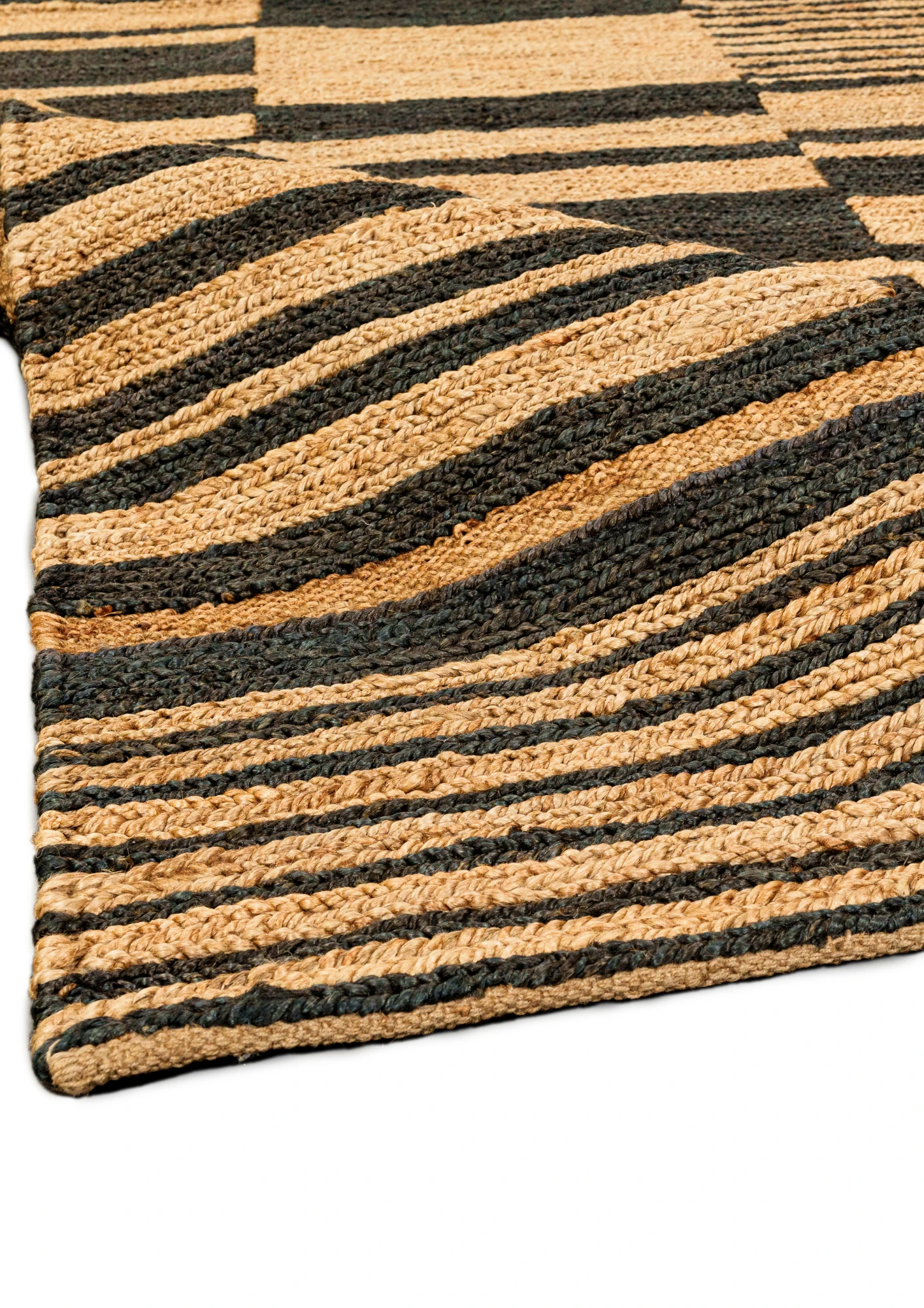 Hemp Hand Woven Rug - Cami - Jute - Hand Woven - Ajaypee Carpets (Thumbnail 2)