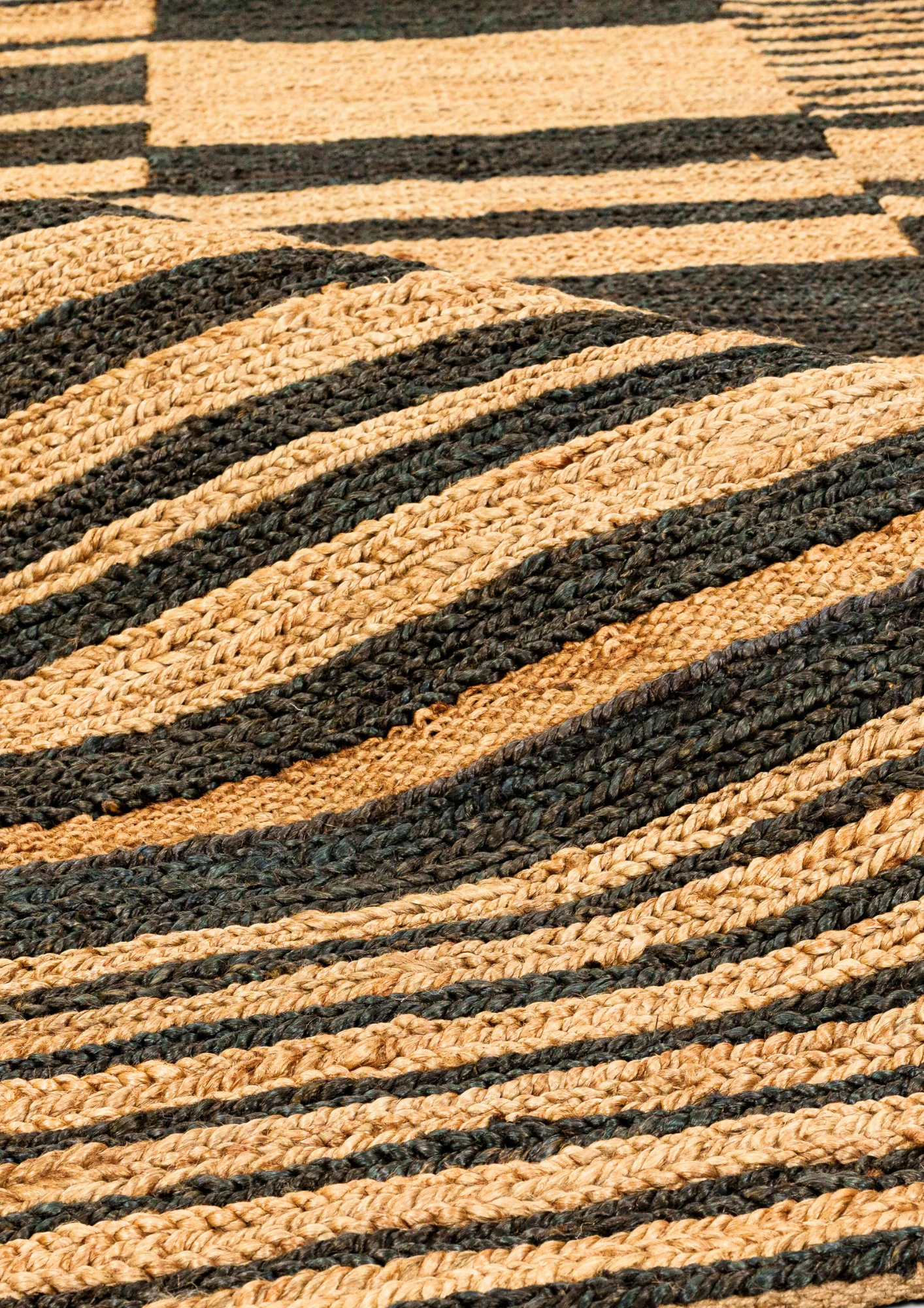 Hemp Hand Woven Rug - Cami - Jute - Hand Woven - Ajaypee Carpets (Thumbnail 3)