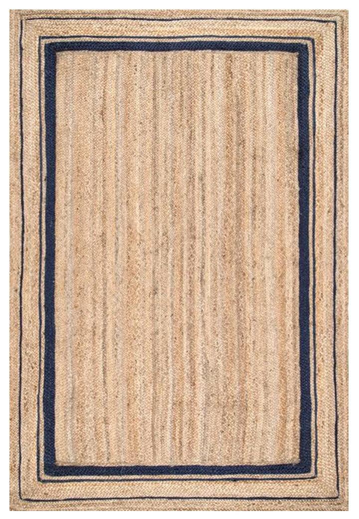 Hemp Hand Woven Rug Flat  Box - Jute - Hand Woven - Ajaypee Carpets (View 1)