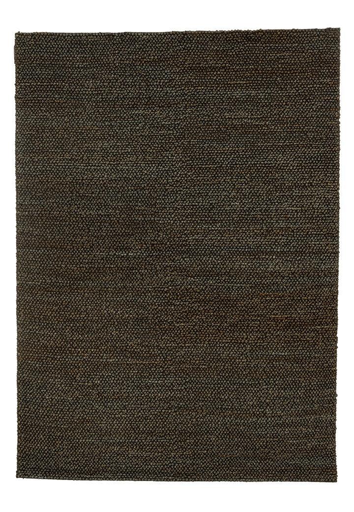 Hemp Hand Woven Rug: Grey Loop - Jute - Flatweave - Ajaypee Carpets (View 1)