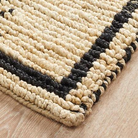 Hemp Hand Woven Rug Loop : Maven - Jute - Hand Woven - Ajaypee Carpets (Thumbnail 3)