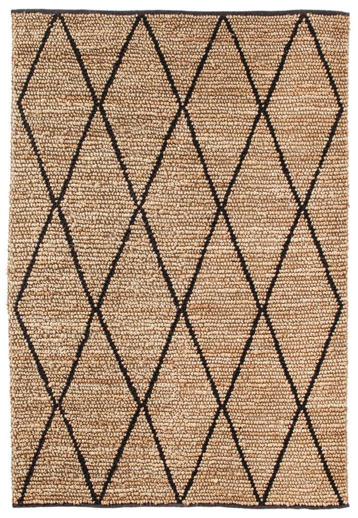 Hemp Hand Woven Rug Loop : Oxford - Jute - Hand Woven - Ajaypee Carpets (View 1)