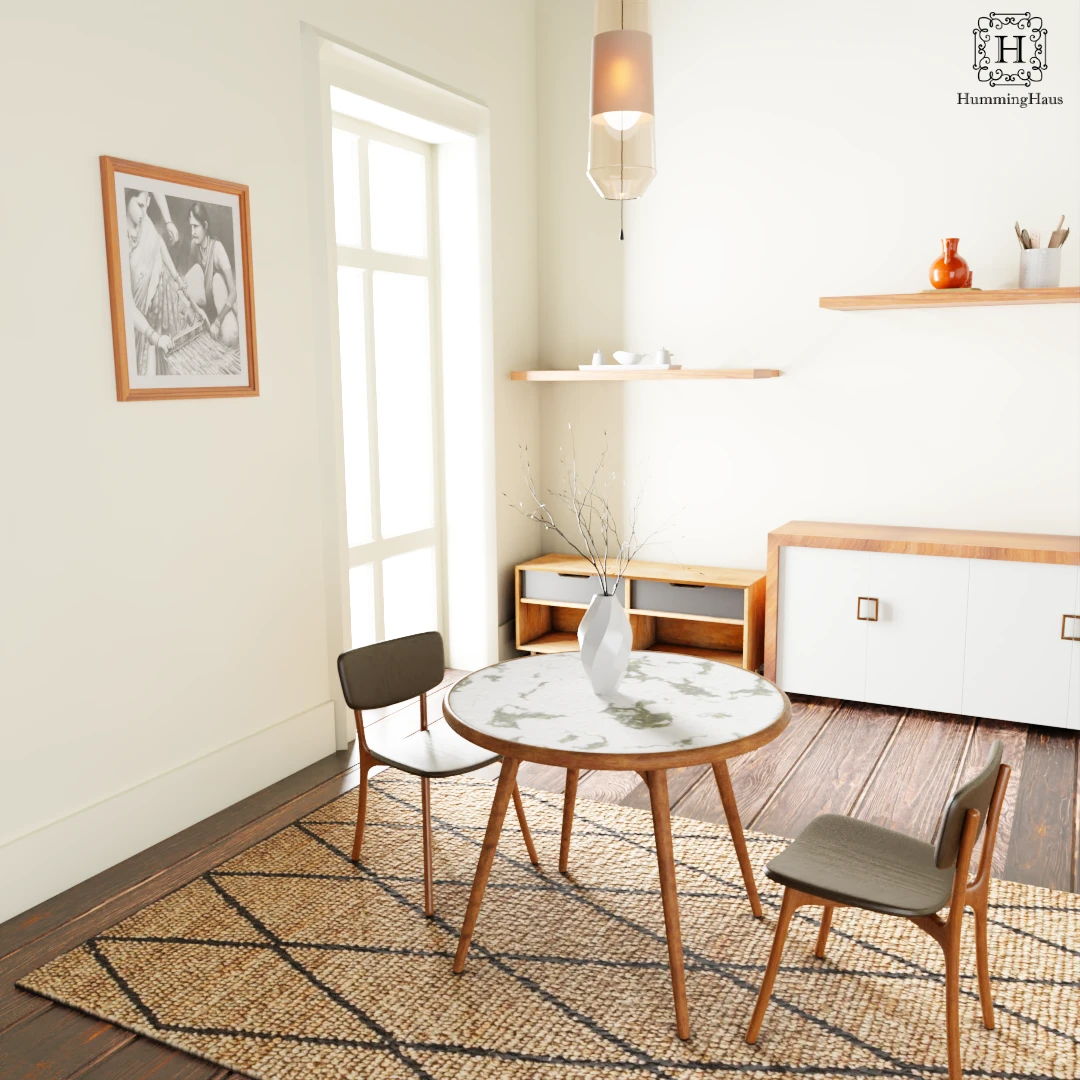 Hemp Hand Woven Rug Loop : Oxford - Jute - Hand Woven - Ajaypee Carpets (Thumbnail 2)