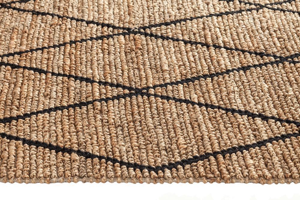 Hemp Hand Woven Rug Loop : Oxford - Jute - Hand Woven - Ajaypee Carpets (Thumbnail 4)