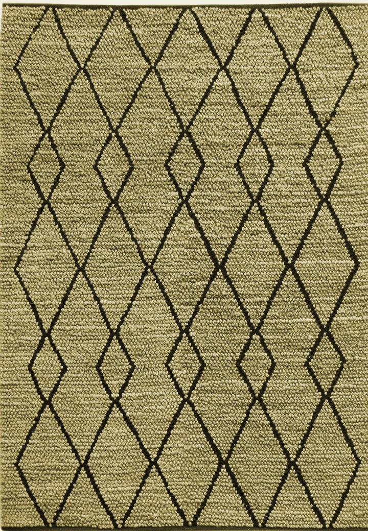 Hemp Hand Woven Rug Loop  Olive – Jute Flatweave handmade carpet by Ajaypee Carpets