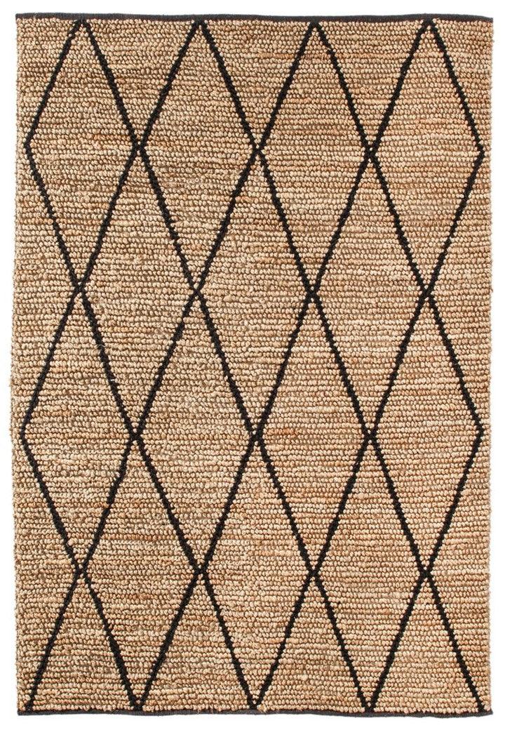 Hemp Hand Woven Rug Loop  Oxford – Jute Flatweave handmade carpet by Ajaypee Carpets