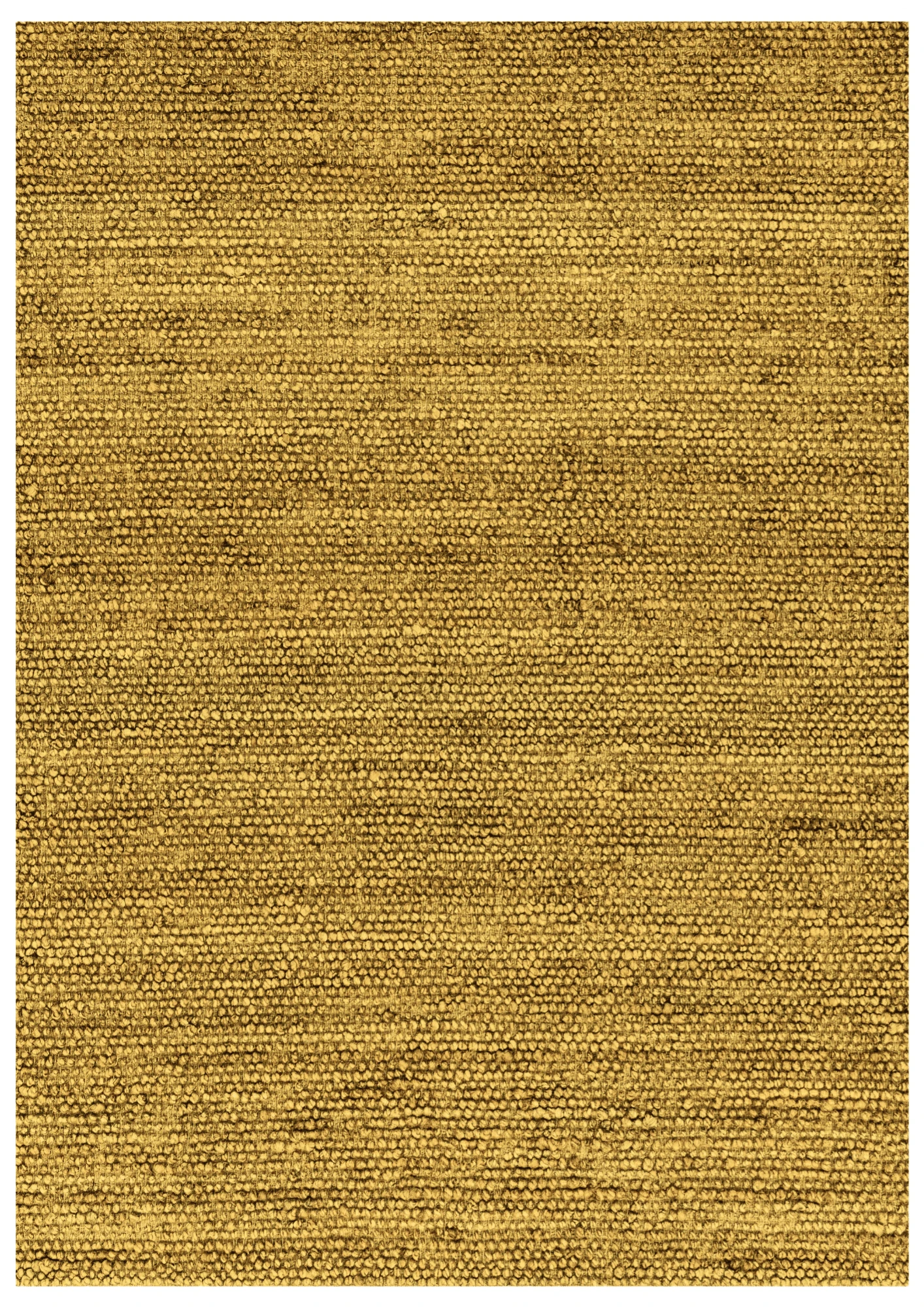 Hemp Hand Woven Rug: Mustard Loop – Jute Hand Woven handmade carpet by Ajaypee Carpets
