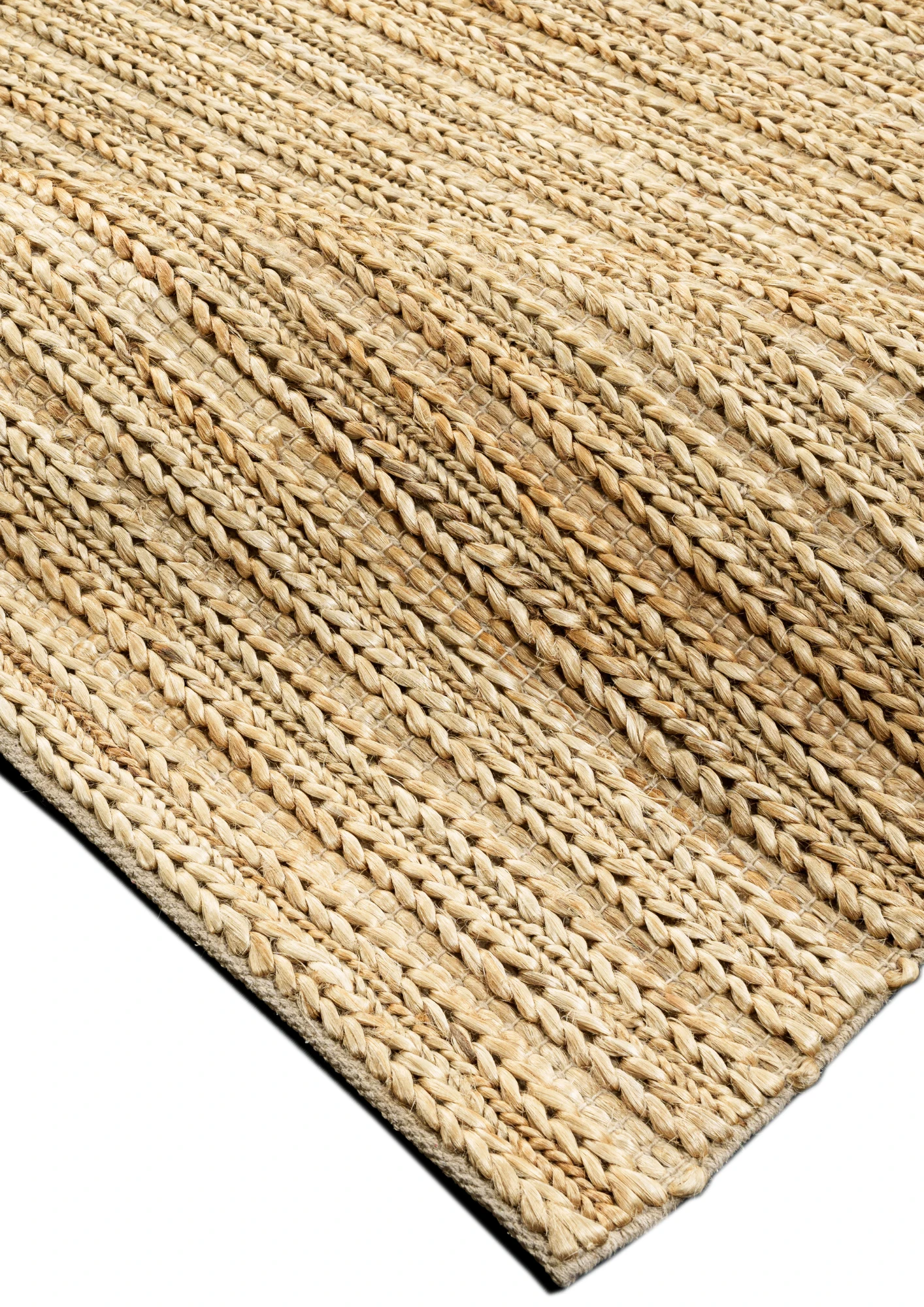 Hemp Hand Woven Rug : Niva - Jute - Hand Woven - Ajaypee Carpets (Thumbnail 2)