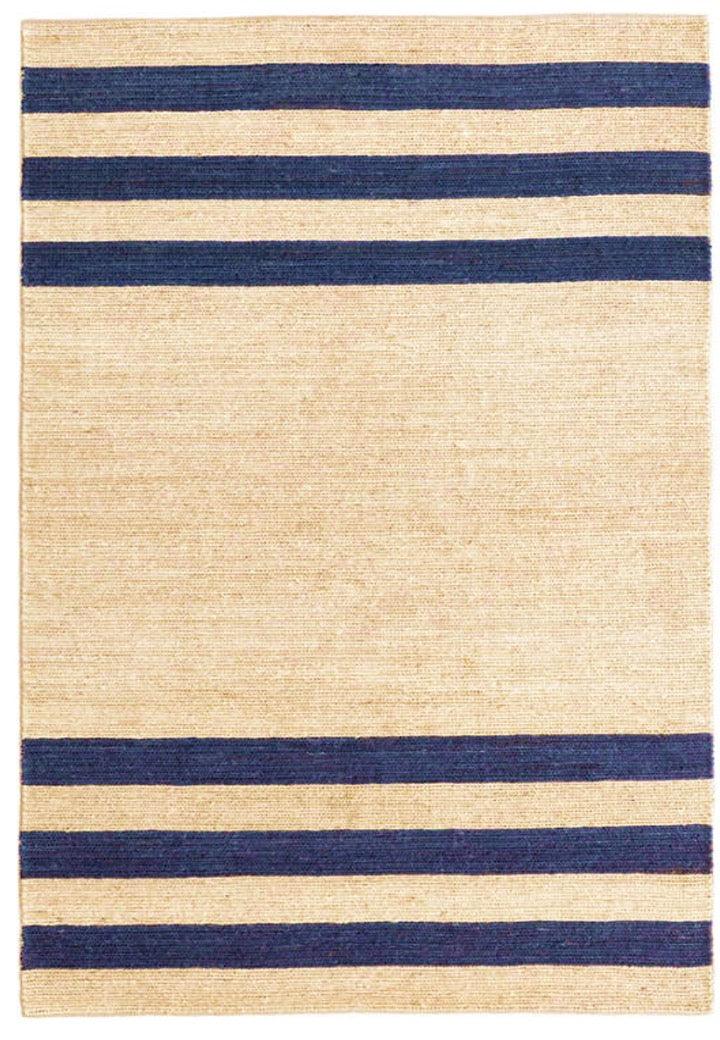 Hemp Hand Woven Rug Pony  Stripes - Jute - Flatweave - Ajaypee Carpets (View 1)