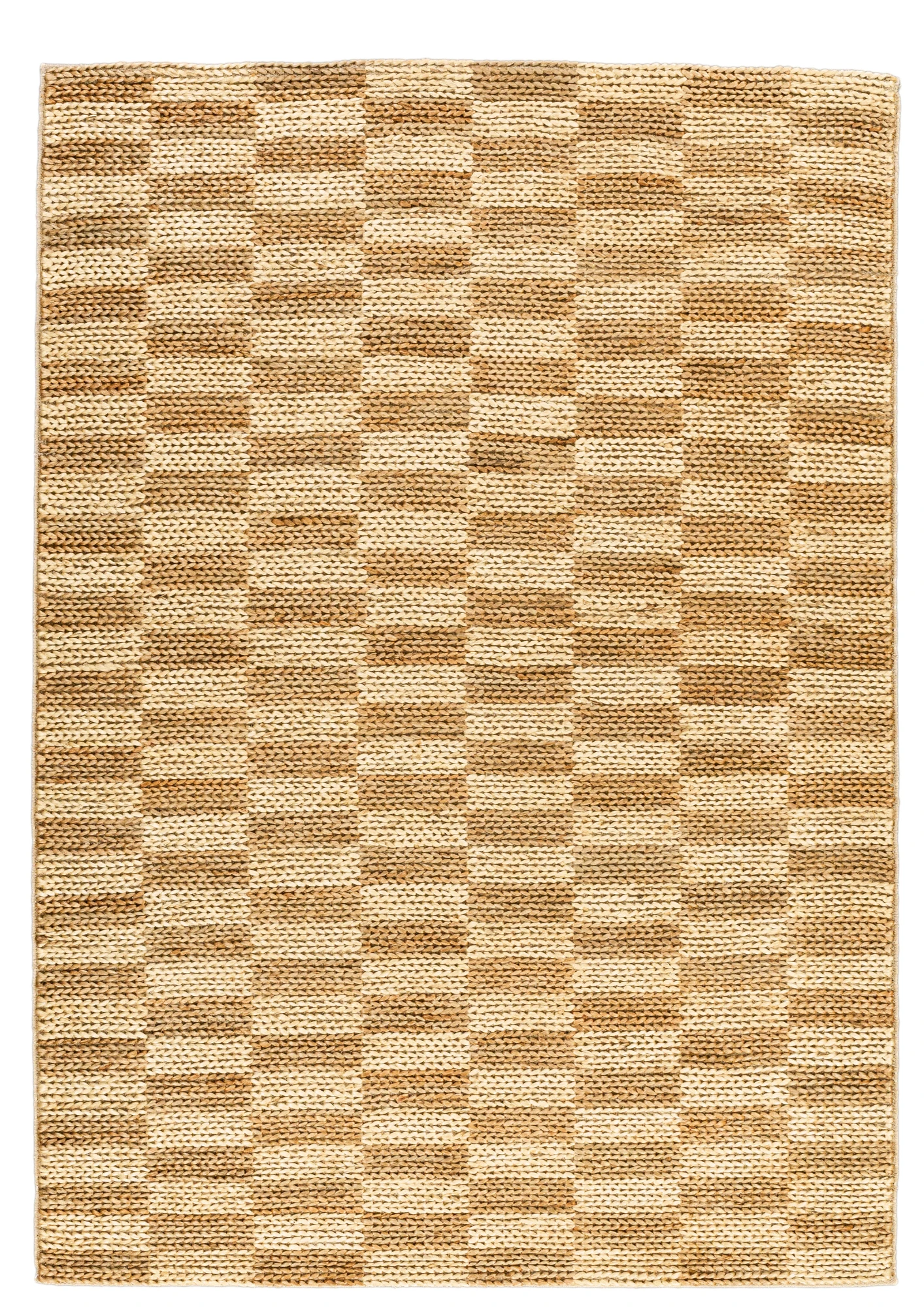 Hemp Hand Woven Rug : Knot Chess - Jute - Hand Woven - Ajaypee Carpets (View 1)