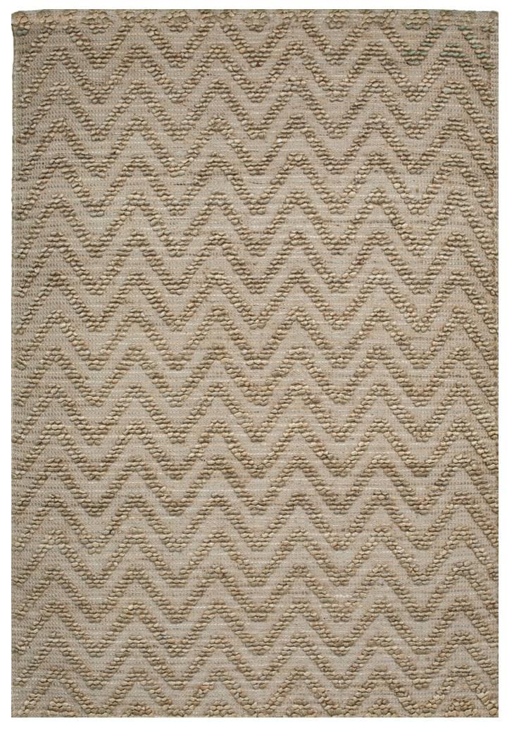 Hemp Hand Woven Rug : Wave Nat - Jute - Hand Woven - Ajaypee Carpets (View 1)