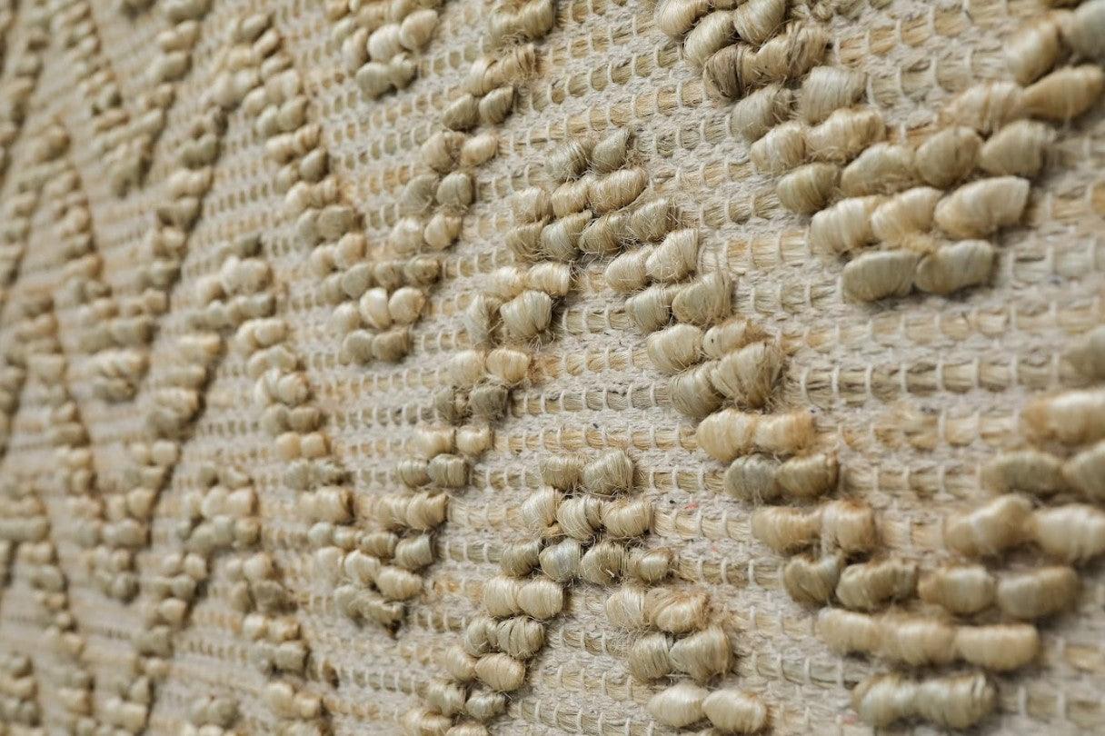 Hemp Hand Woven Rug : Wave Nat - Jute - Hand Woven - Ajaypee Carpets (Thumbnail 2)