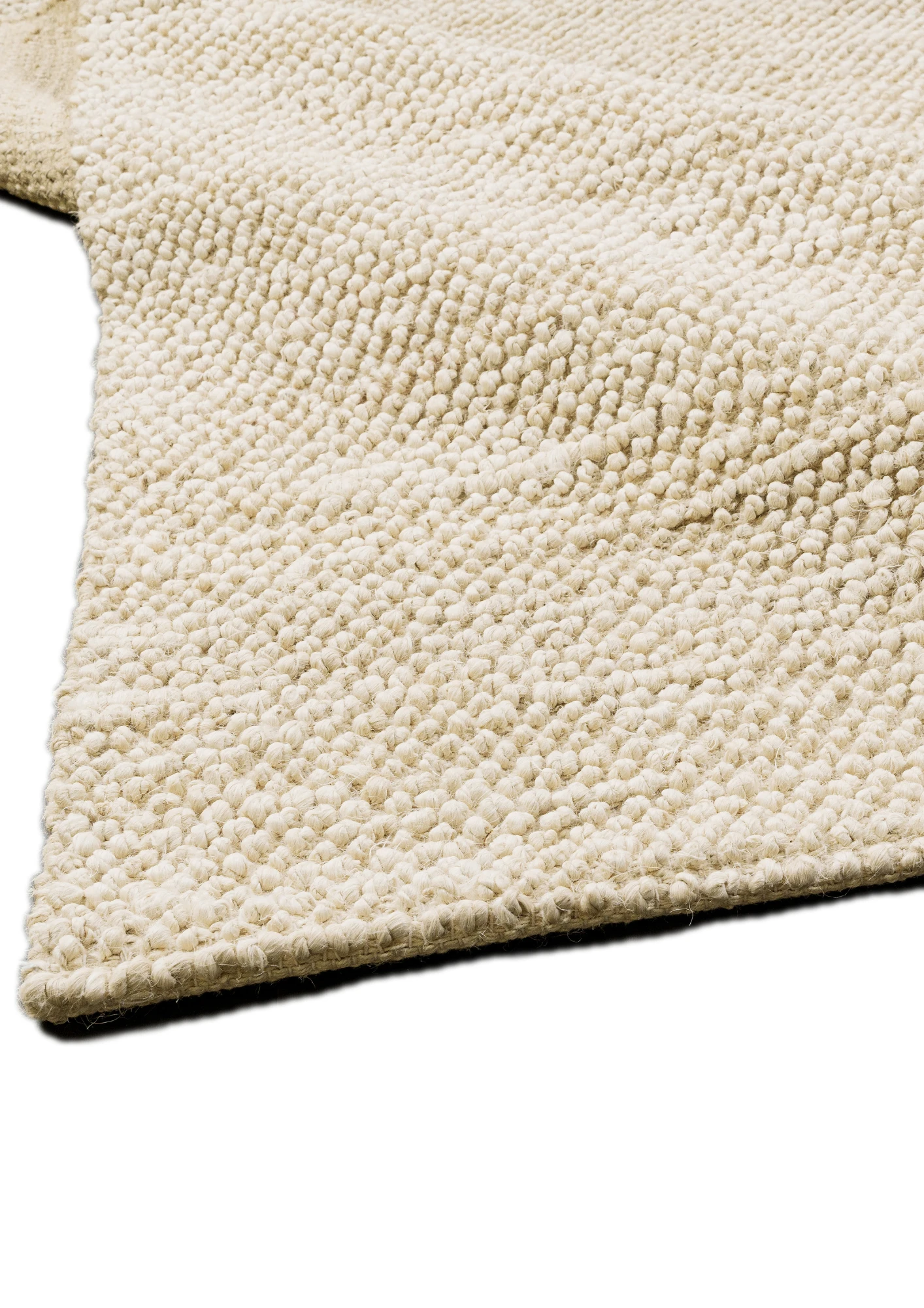 Hemp Hand Woven Rug - Chalked Loop - Jute - Hand Woven - Ajaypee Carpets (Thumbnail 2)
