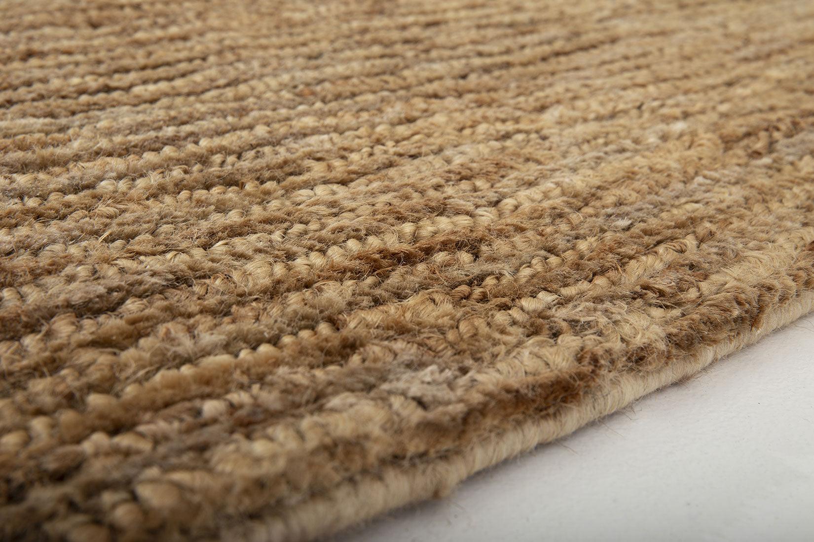 Hemp Handknotted Carpet   Loop & Cut - Jute - Hand Knotted - Ajaypee Carpets (Thumbnail 2)