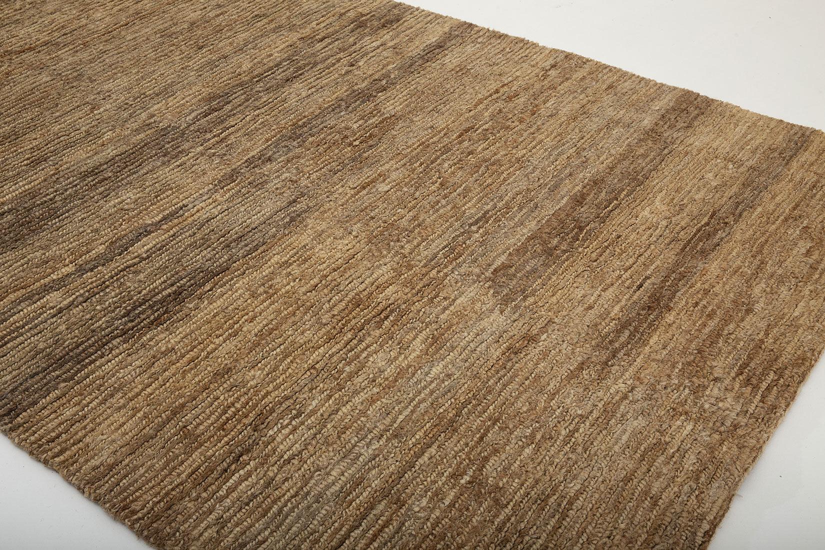 Hemp Handknotted Carpet   Loop & Cut - Jute - Hand Knotted - Ajaypee Carpets (Thumbnail 3)