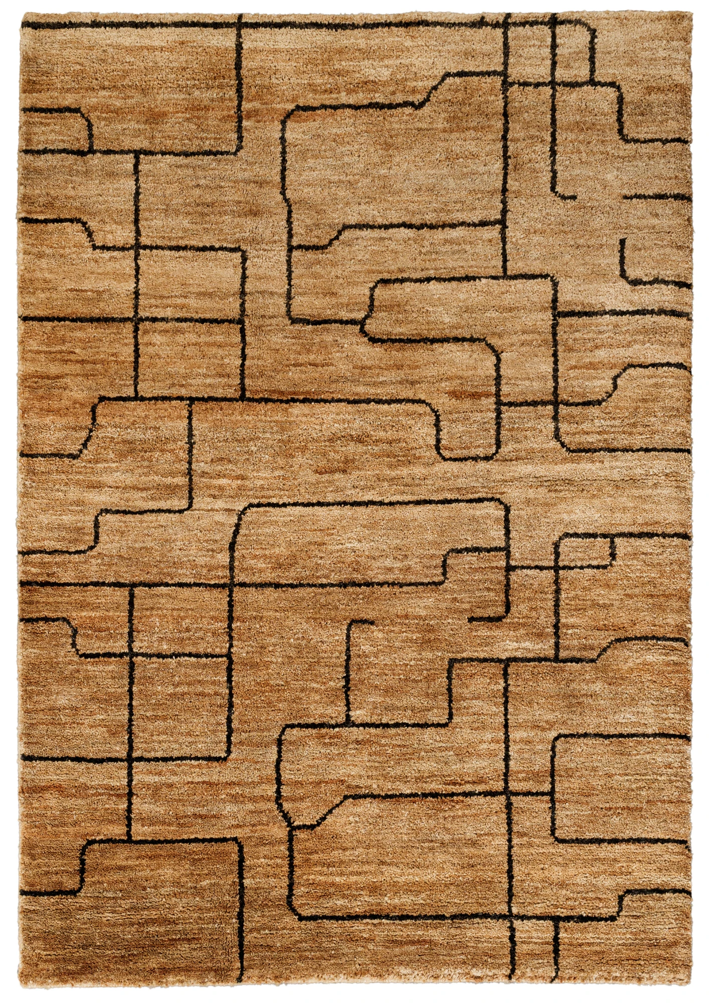 Hemp HandKnotted Carpet   TerraTread – Jute Hand Knotted handmade carpet by Ajaypee Carpets